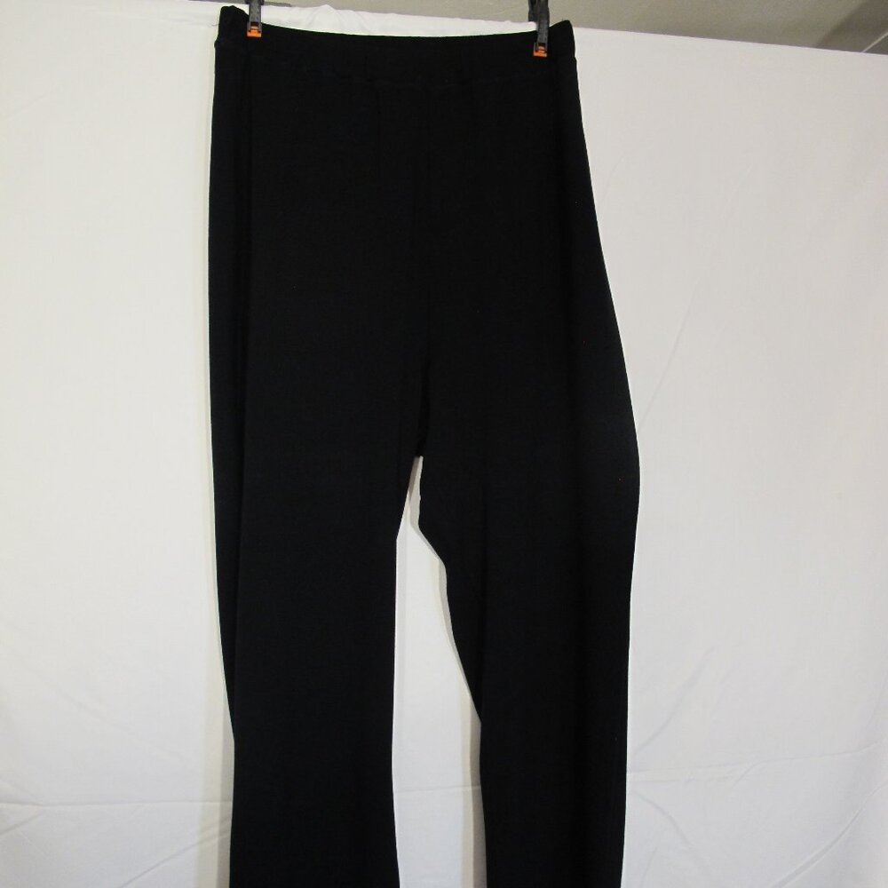 Nina Leonard black cropped pants  XL